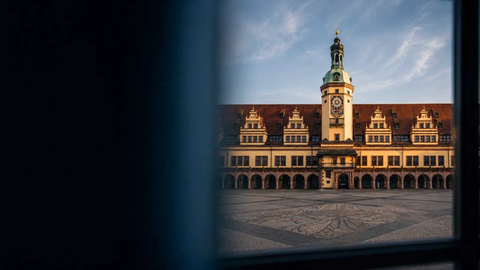 Rathaus in Leipzig als Standort für Hausverwaltung in Sachsen